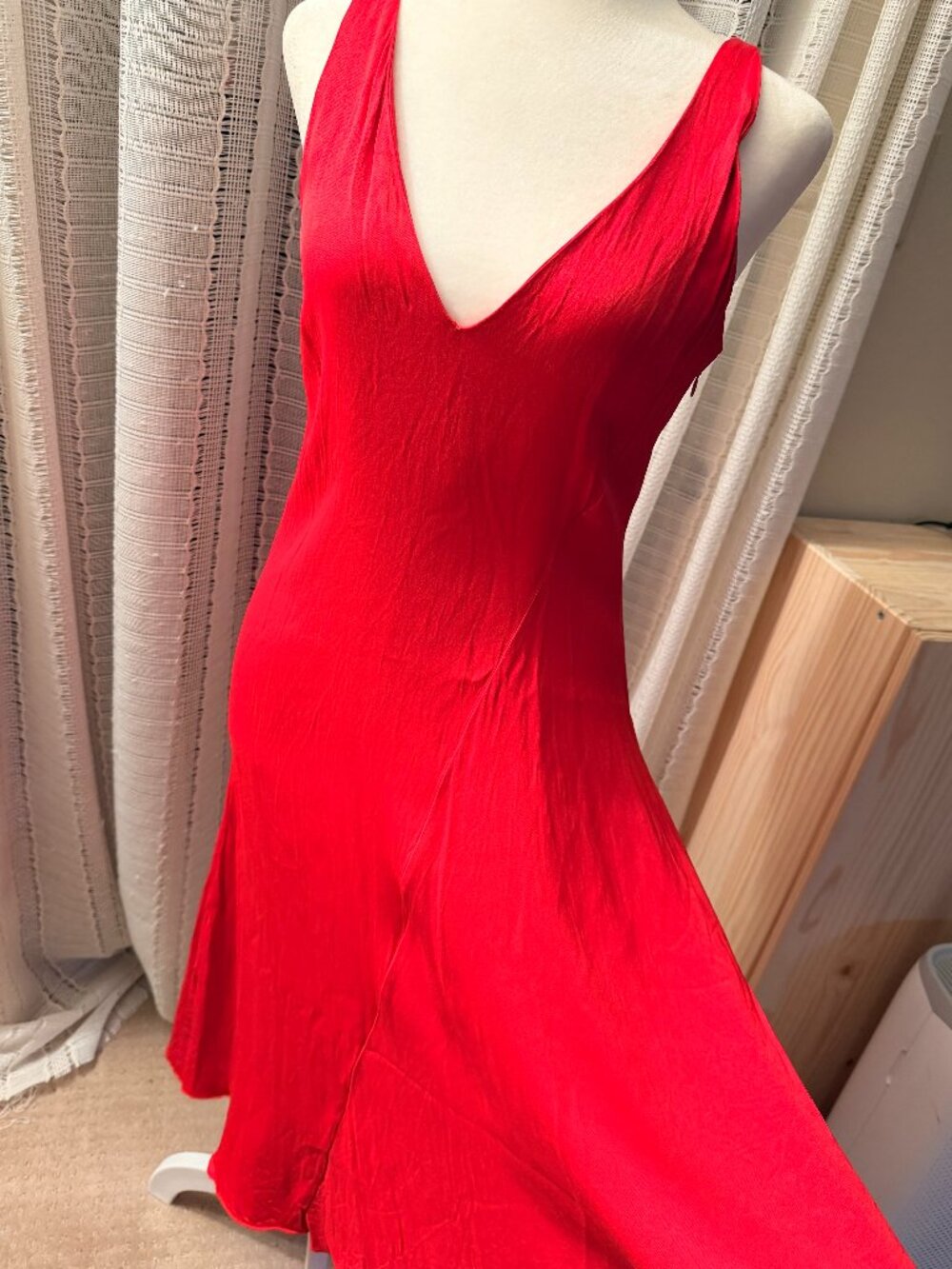 & Other Stories Red Dress